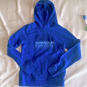 Under Armor Blue hoodie with kangaroo pockets
